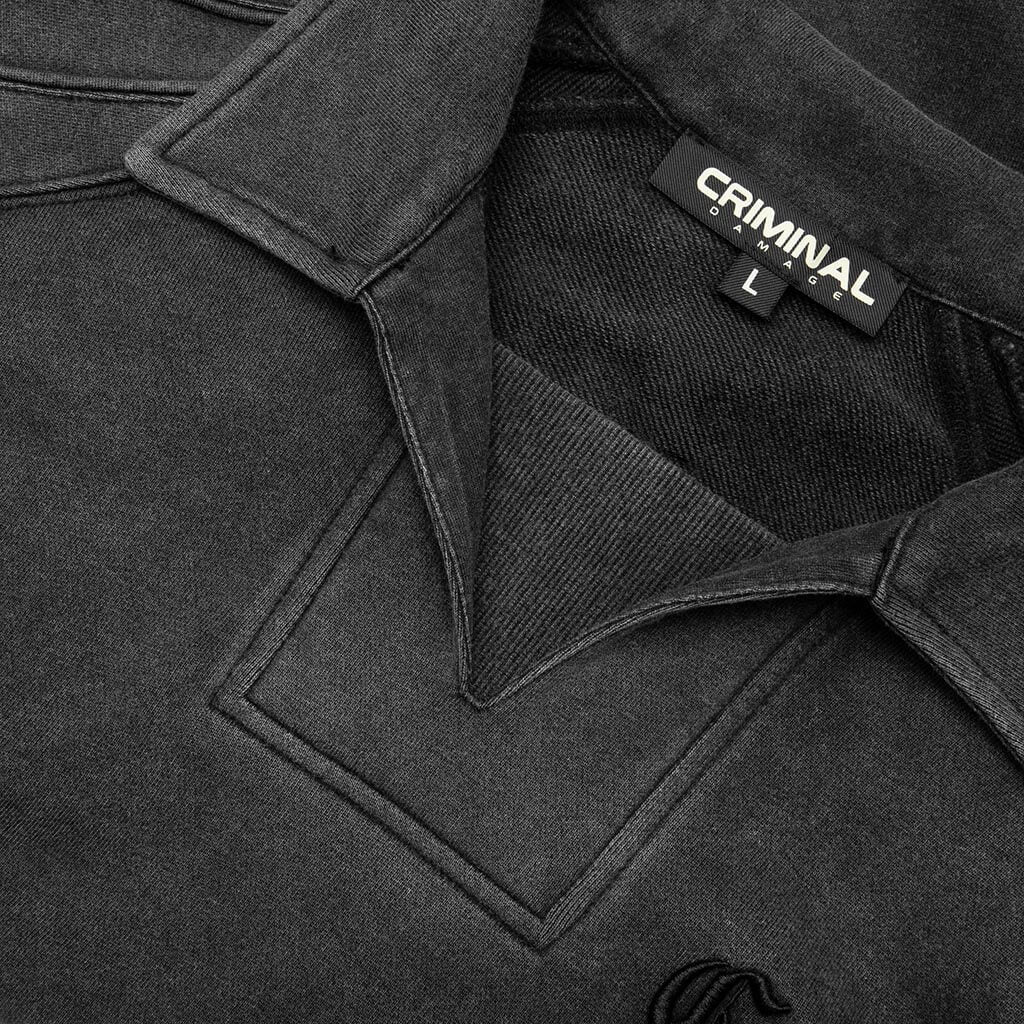 Criminal Damage Wavy Seam Training Top